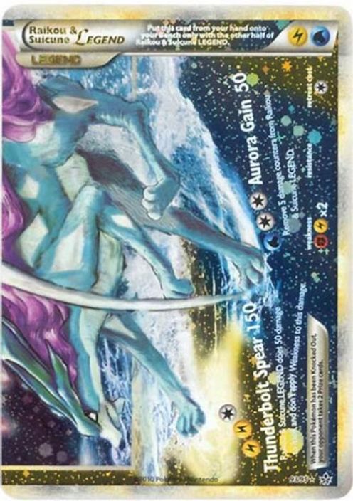 Raikou &amp; Suicune 93/95 Holo Kunto: DMG