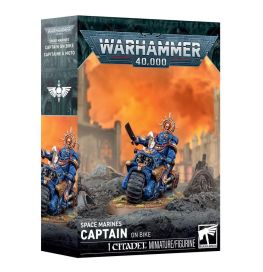 Space Marines  Captain On Bike