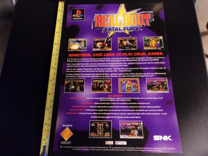 REAL BOUT FATAL FURY SNK