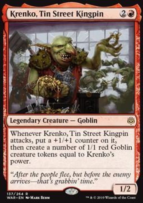 Krenko, Tin Street Kingpin Kunto: Excellent