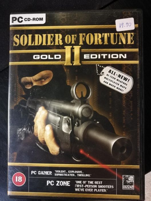 Soldier of fortune 2 gold edition kaytetty PC
