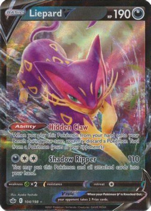 Liepard V 104/198 Kunto: Near Mint (NM)