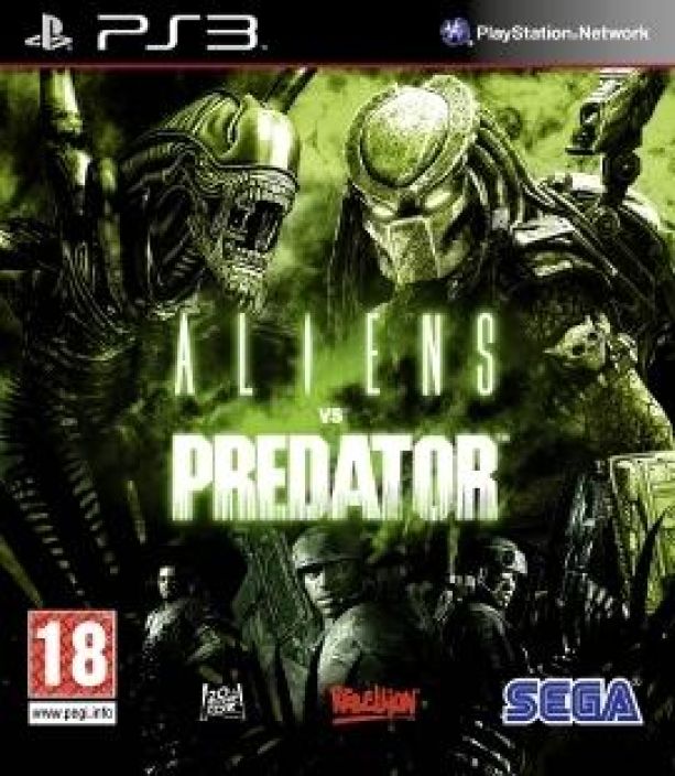 Aliens vs Predators kaytetty PS3 Manuaali loytyy