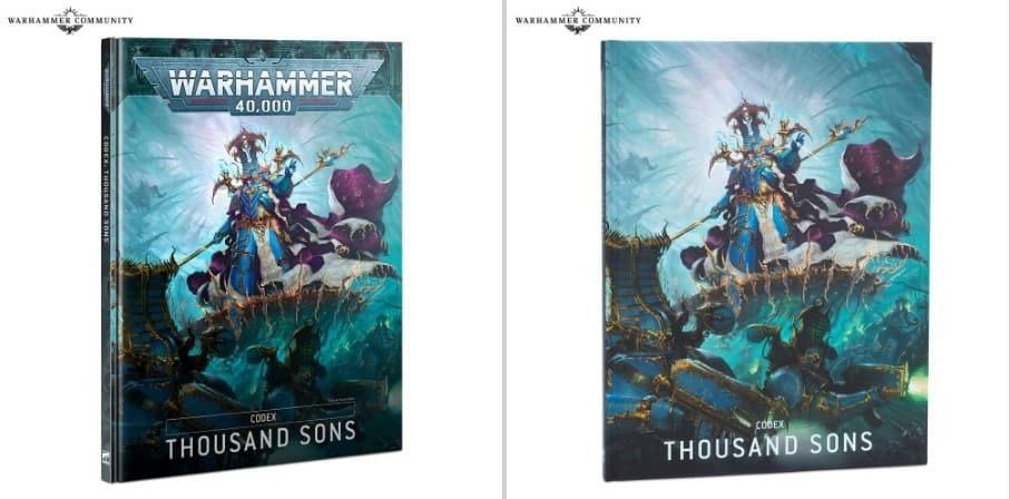 Codex Thousand Sons Preorder 7.8 Release 14.8
