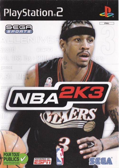 NBA 2K3 kaytetty PS2