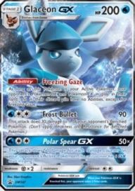 Glaceon gx SM147 Promo DMG