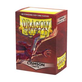 Dragon Shield Crimson Matte Sleeves