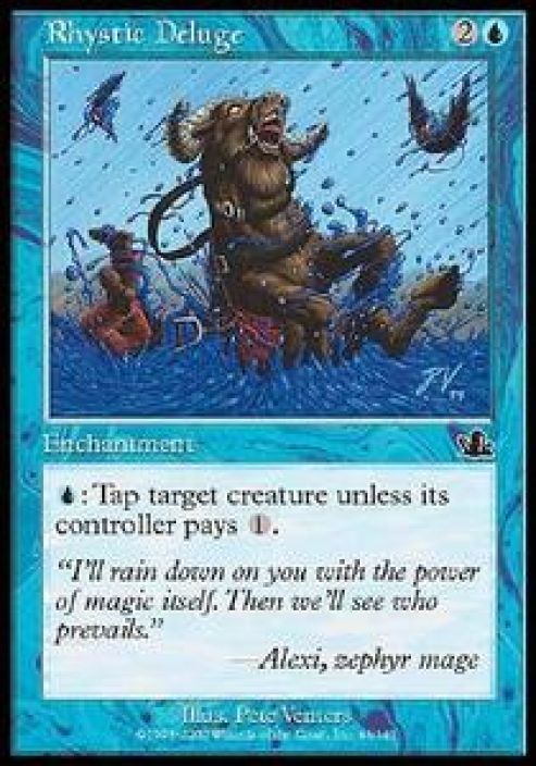 Rhystic Deluge Kunto: Excellent