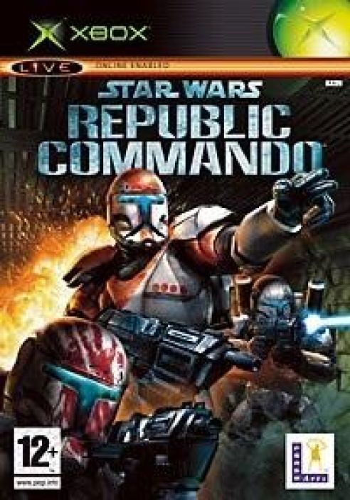 Star Wars Republic Commando XBOX Kaytetty Manuaali loytyy eli CIB