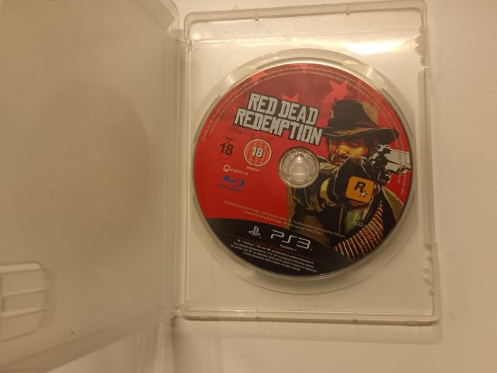 Red Dead Redemption Loose Kaytetty PS3 Ei omia kansi pahveja
