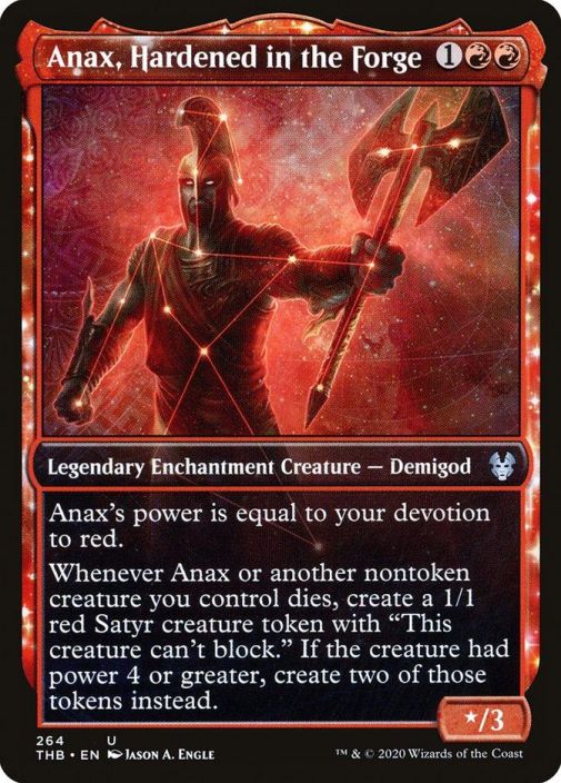 Anax, Hardened inthe Forge Foil Kunto: Near Mint