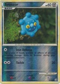 Bronzor 58/102 Reverse Holo DMG