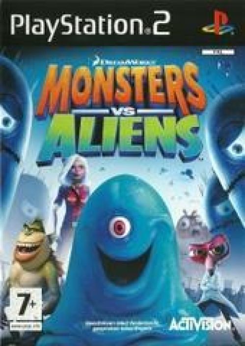monsters vs aliens kaytetty PS2