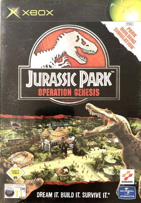 Jurassic Park Operation Genesis XBOX Kaytetty Manuaali loytyy eli CIB