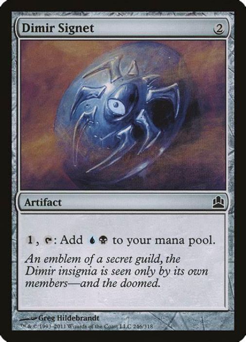 Dimir Signet Kunto: EX