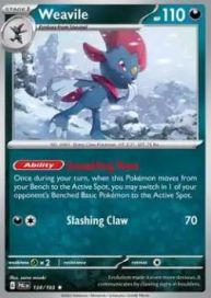 Weavile 134/193 Holo EX