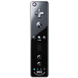 Wii Remote Musta Motion Plus Inside käytetty