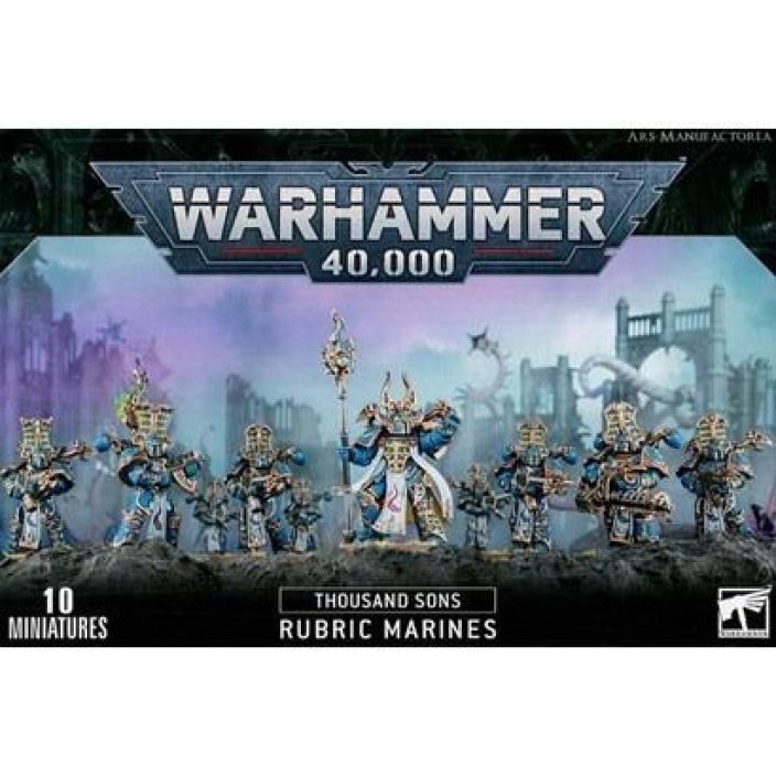 Warhammer 40,000 Thousand Sons Rubric Marines