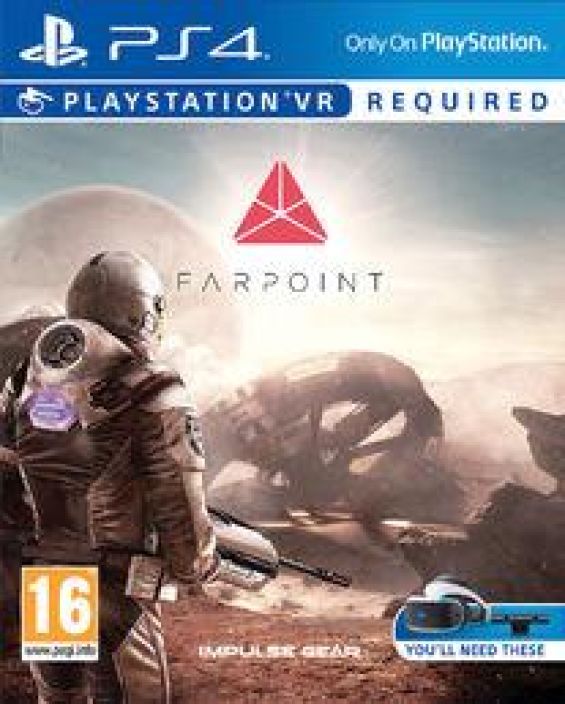 Farpoint PS4 kaytetty Playstation VR vaaditaan