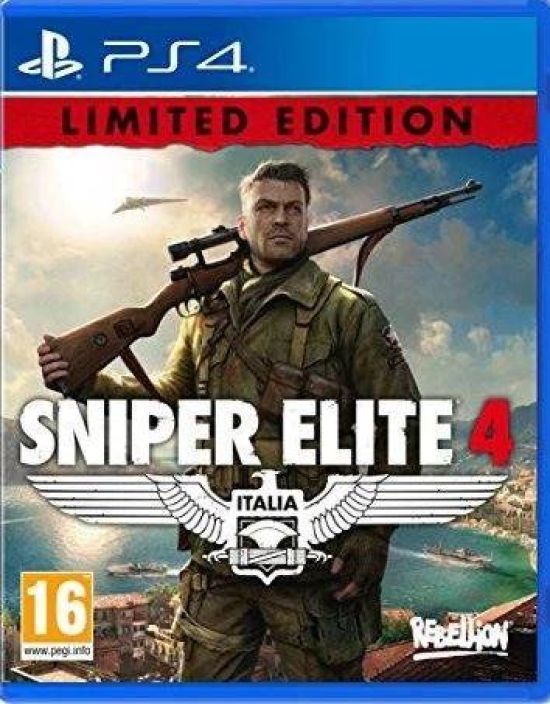 Sniper Elite 4 PS4 kaytetty Sniper Elite 4 PS4 kaytetty