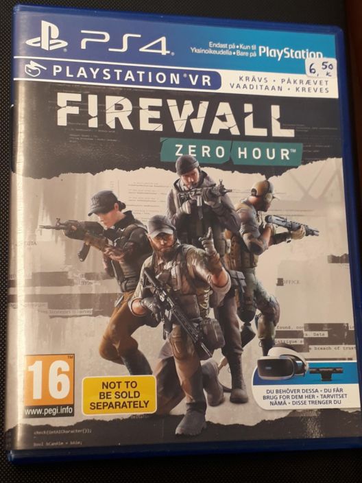Firewall Zero Hour Kaytetty PS4