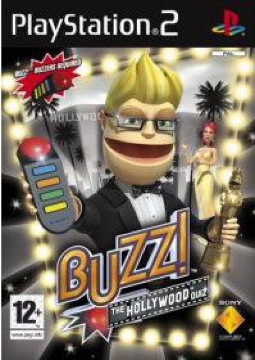 Buzz! Hollywood Leffavisa Kaytetty PS2