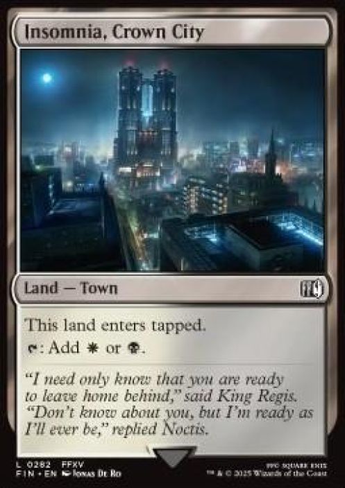 Insomnia, Crown City 0282 Foil Kunto: Near Mint
