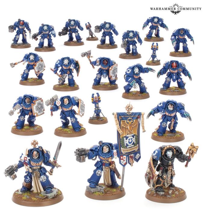40K Space Marines Battleforce: Crux Terminatus Julkaisu 8.11.2025