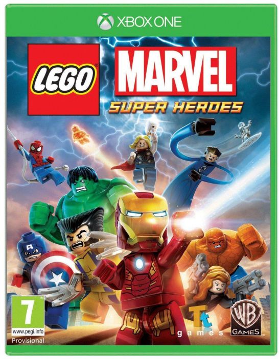 lego marvel super heroes xbox one kaytetty