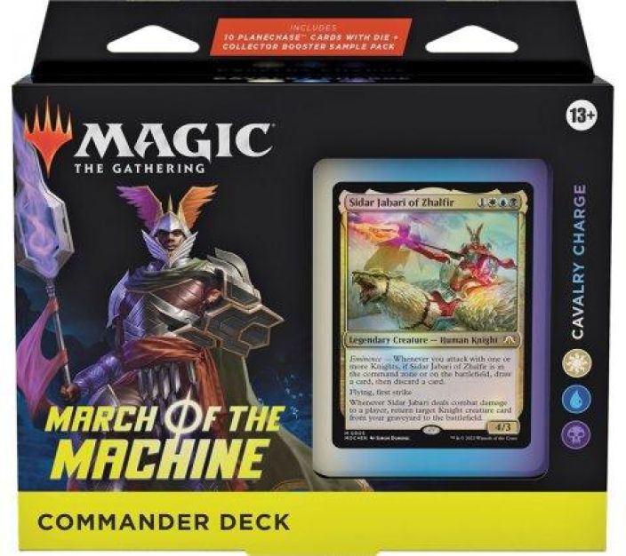 March of the Machine Commander Deck: Cavalry Charge Promo Pack mukaan