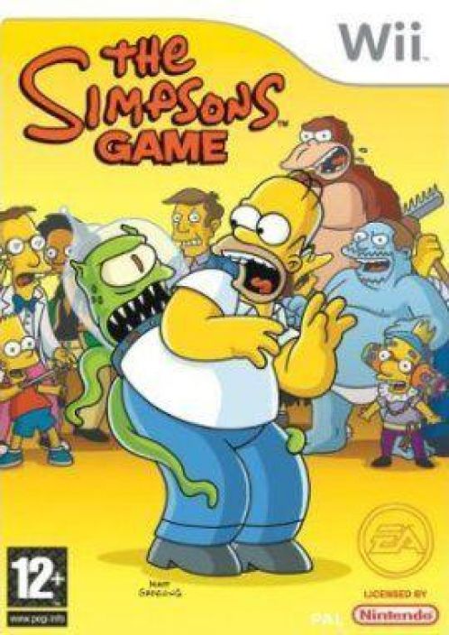 The Simpsons Game Wii kaytetty