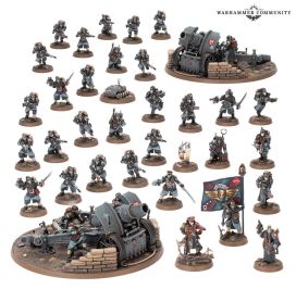 40K Astra Militarum Battleforce: Krieg Siege Platoon