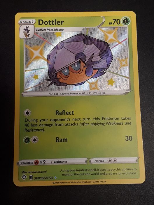 Dottler Shiny SV008/122 Kunto: EX
