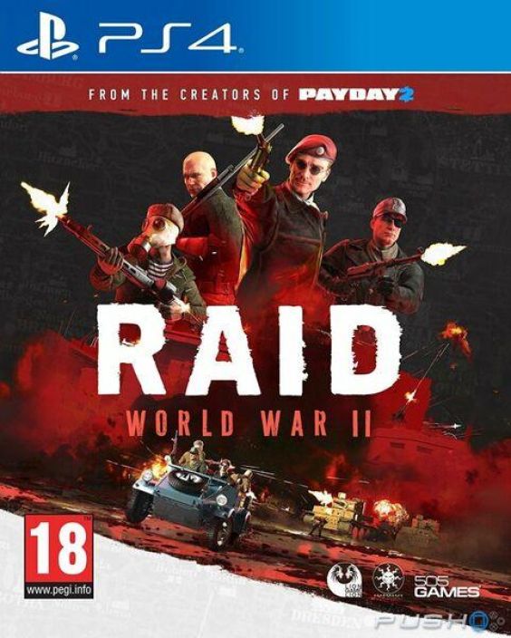 Raid World War II Kaytetty PS4