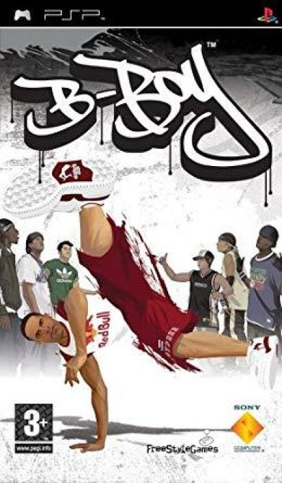 B-Boy kaytetty PSP