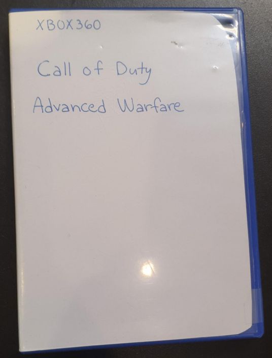 Call of Duty Advanced Warfare Loose kaytetty Xbox 360 Ei alkuperaisia kansipahveja, ei manuaalia.