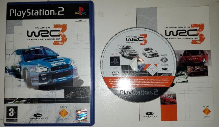 WRC 3 Virallinen Peli FIA World Rally Championship kaytetty PS2