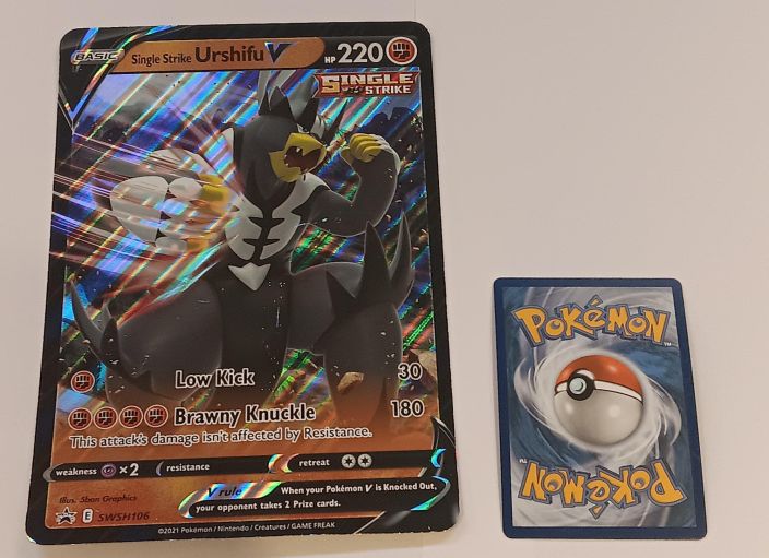 Single Strike Urshifu V SWSH106 Iso kortti