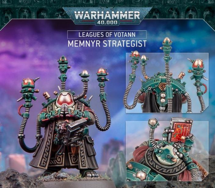 Warhammer 40K Leagues of Votann Memnyr Strategist Julkaisupaiva: 23.8.2025