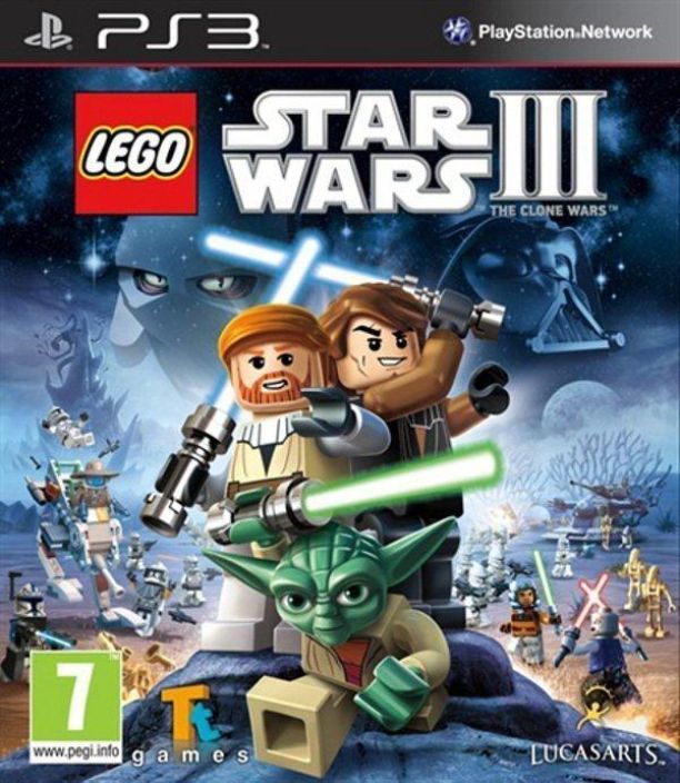 Lego Star Wars 3 the Clone Wars Kaytetty PS3