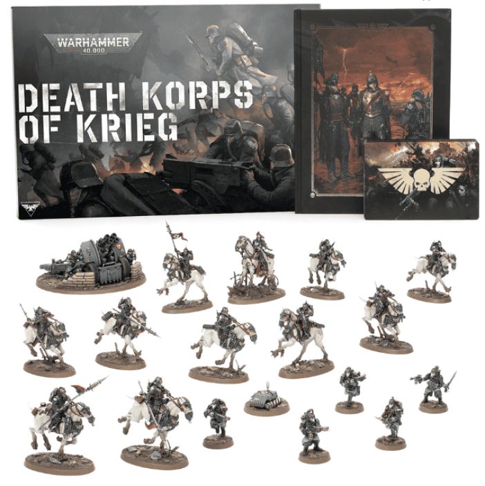 Astra Militarum DEATH KORPS OF KRIEG ARMY SET Julkaisu 25.1.2025