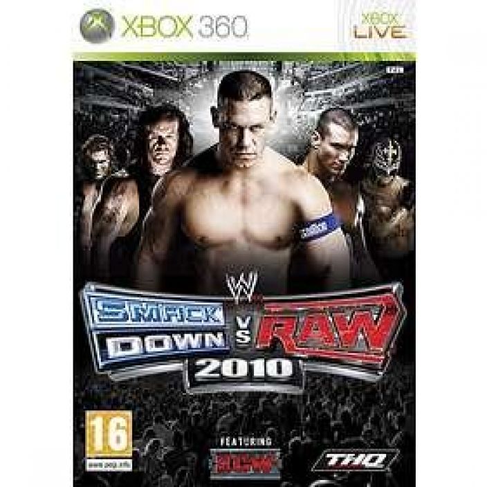 WWE Smackdown vs Raw 2010 kaytetty Xbox 360