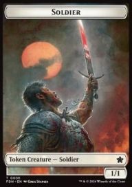 Rabbit Token // Soldier Token Foil