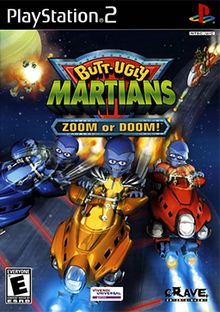 Butt Ugly Martians Zoom or Doom kaytetty PS2