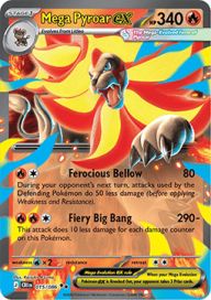 Mega Pyroar ex 015/086 NM