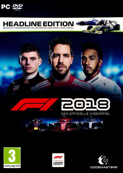 F1 2018 Headline Edition kaytetty PC kaytetty