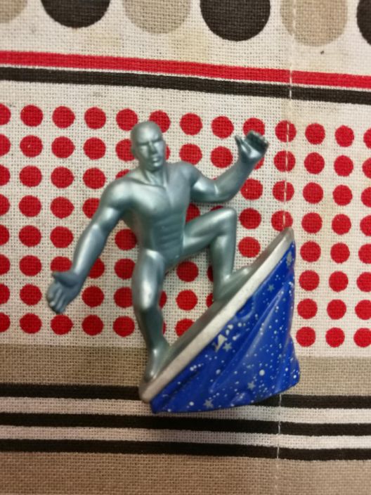 Silver Surfer Mini Figure Marvel Heroes Zizzle 2006 Collectible Irto