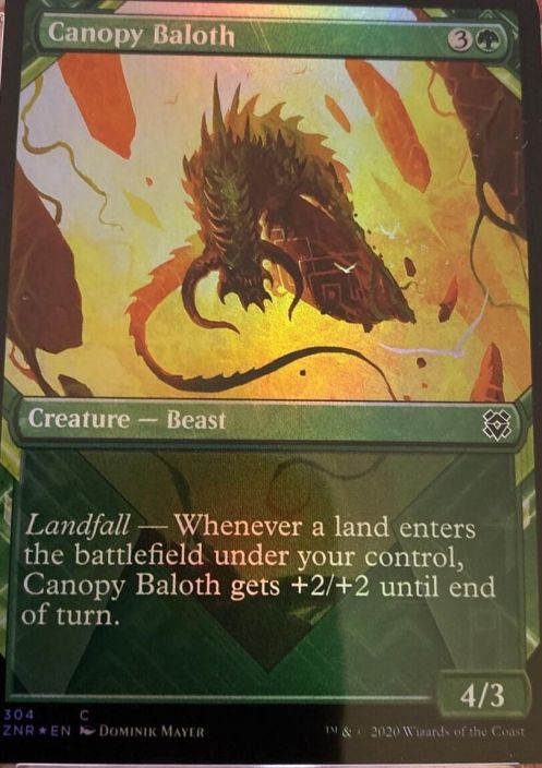 Canopy Baloth Foil Kunto: Near Mint