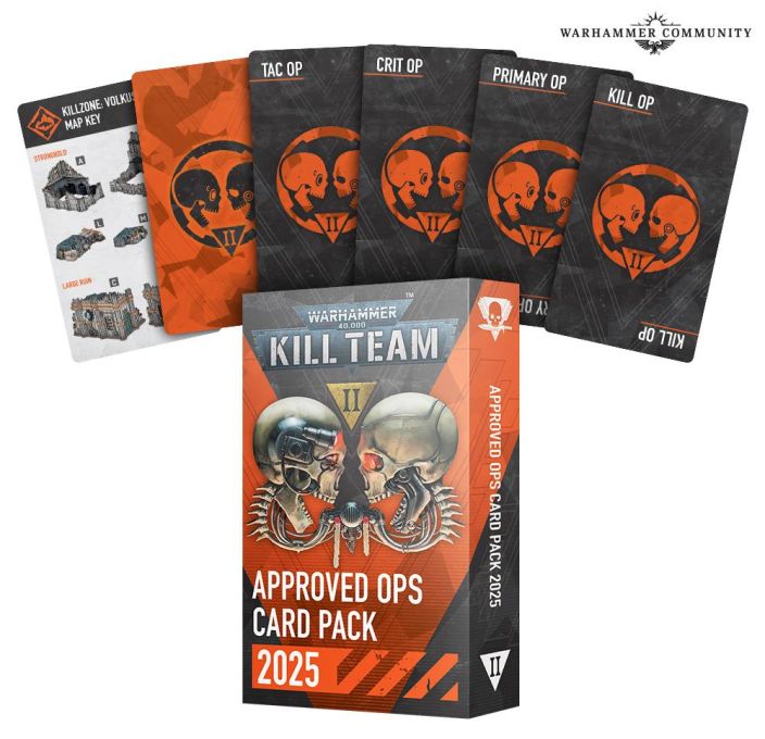 KILL TEAM Approved OPS Card Pack 2025