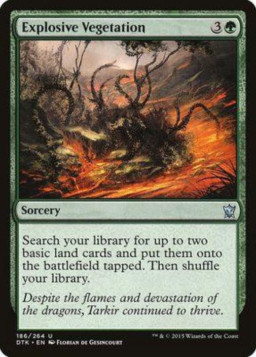 Explosive Vegetation Kunto: Near Mint